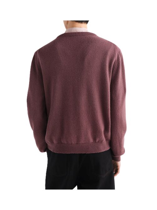 LEMAIREcrew-neck sweater in alpaca wool blend Lemaire | PO0035LK1065PU812 MAUVE